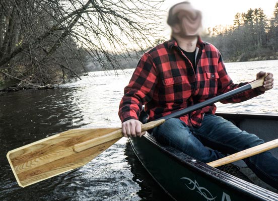 canoe paddle sizing get the right fit - camp kayak canoe